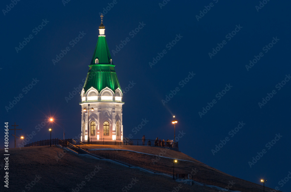 Obraz premium Paraskeva Pyatnitsa chapel, Krasnoyarsk