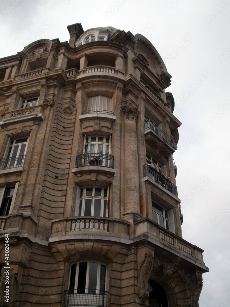 A building in haussmann style in Rouen
