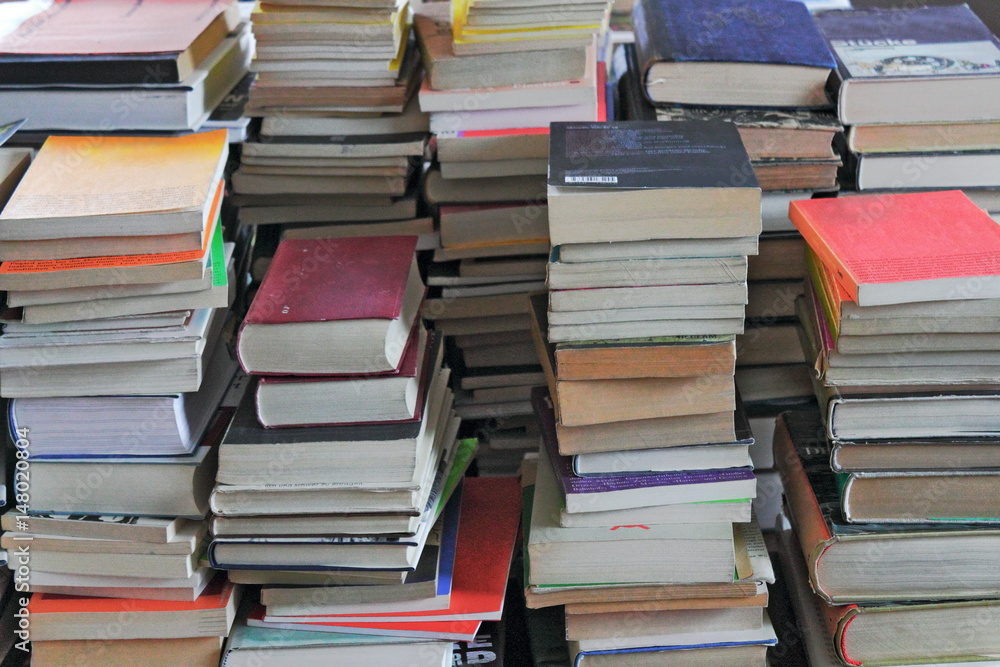 Fototapeta premium Bücher, Bücher...