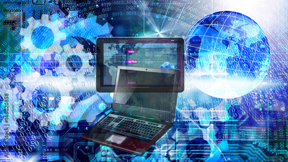 Obraz premium software,development,cyber safety,internet