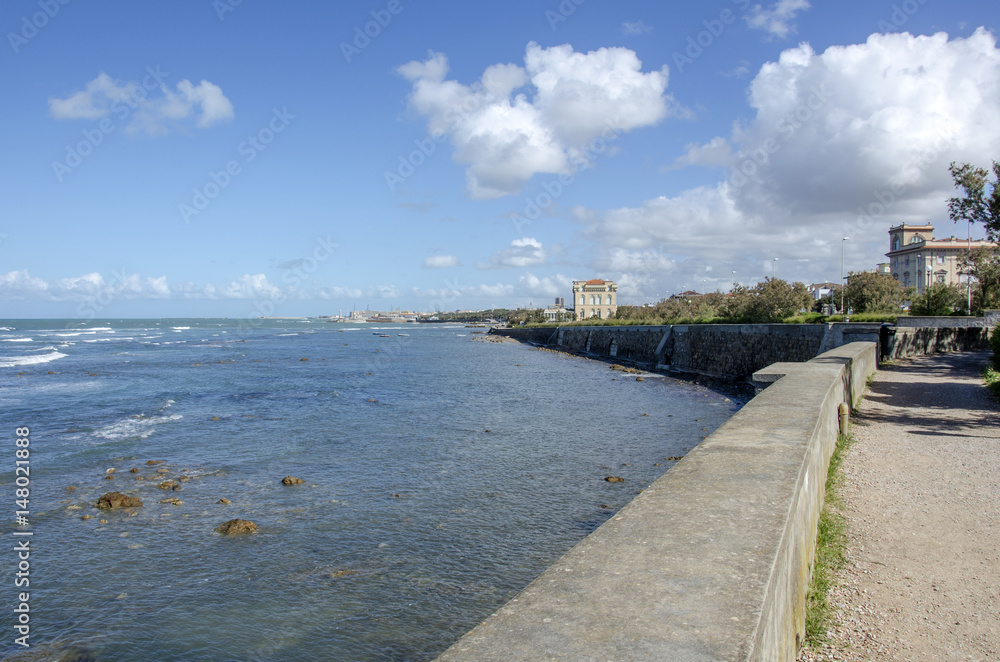 Livorno, passeggiata panormica di Antignano.