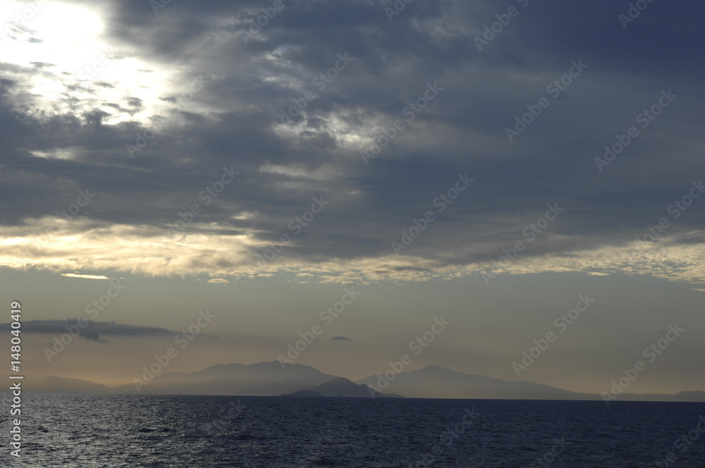 Coastal weather off Baja California