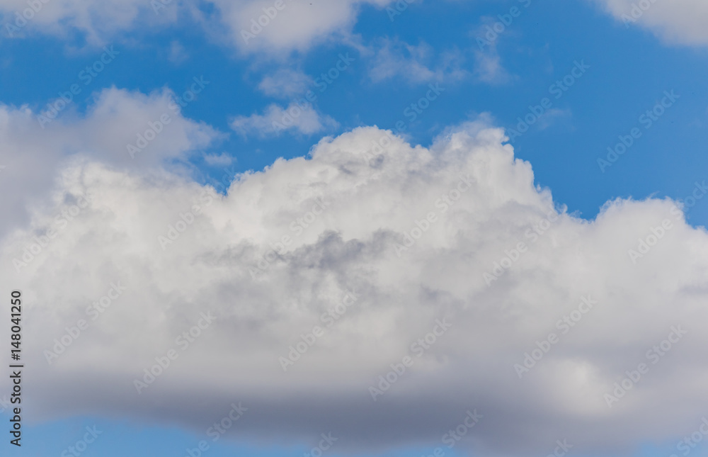 blue sky with clouds (background) blue sky with clouds (background)