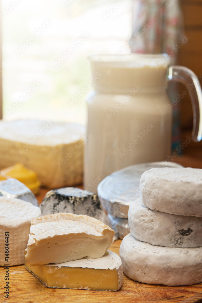 Set of different cheese Set of different cheese