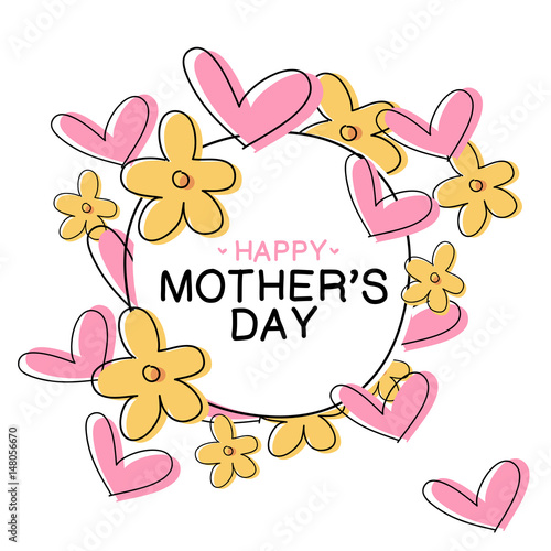 Día de la madre - Mensaje feliz día mamá © Juliana