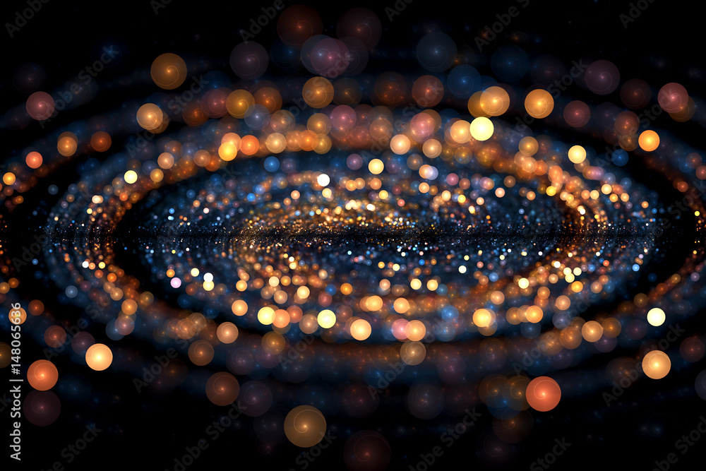 Abstract bokeh background