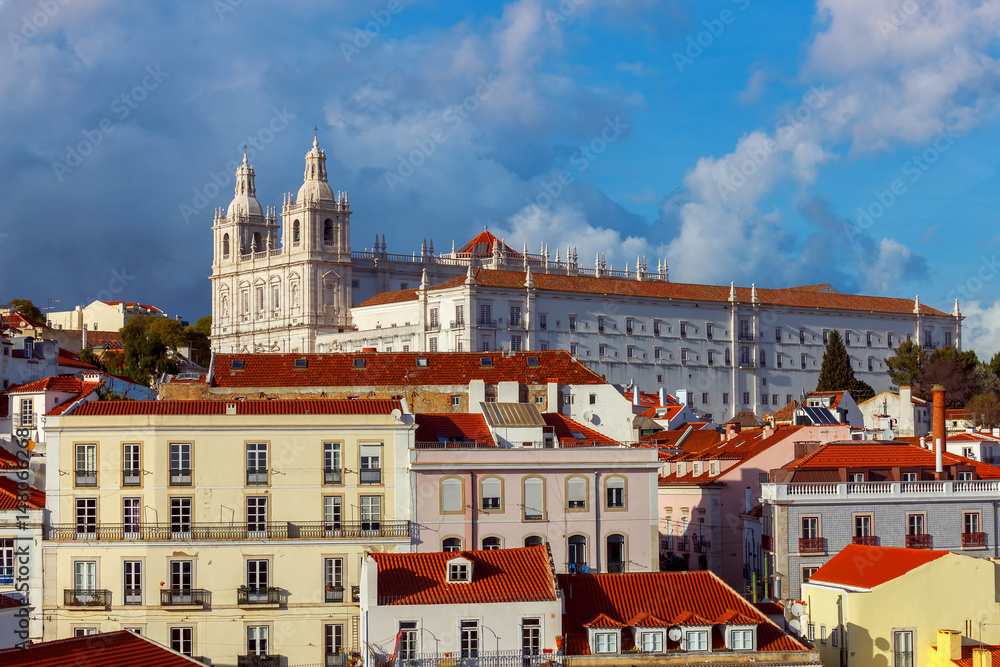 Lisbon. Aerial view of the city. Lisbon. Aerial view of the city.