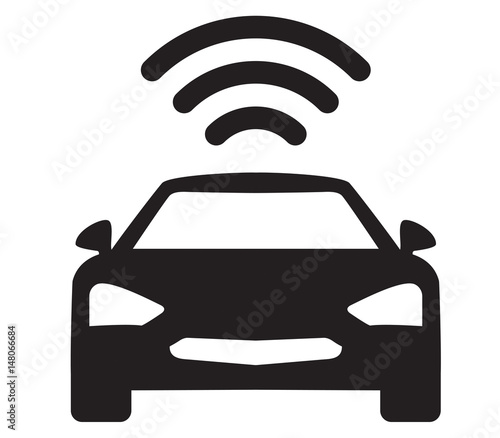 ICÔNE VOITURE CONNECTÉE