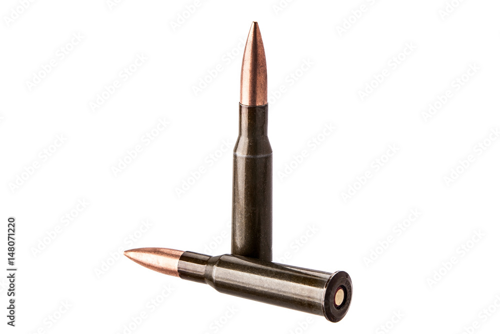 ammunition isolated on white ammunition isolated on white