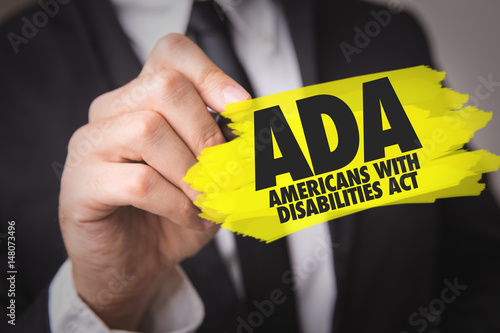 ADA - Americans With Disabilities Act photo