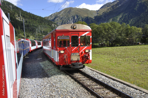 Schweiz: Alpentransversale mit dem Glacier Express