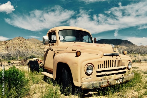 Oldtimer wreck along Route 66, Arizona, USA