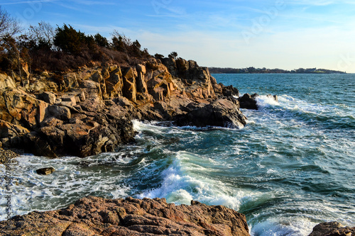 Coastline in Rhode Island