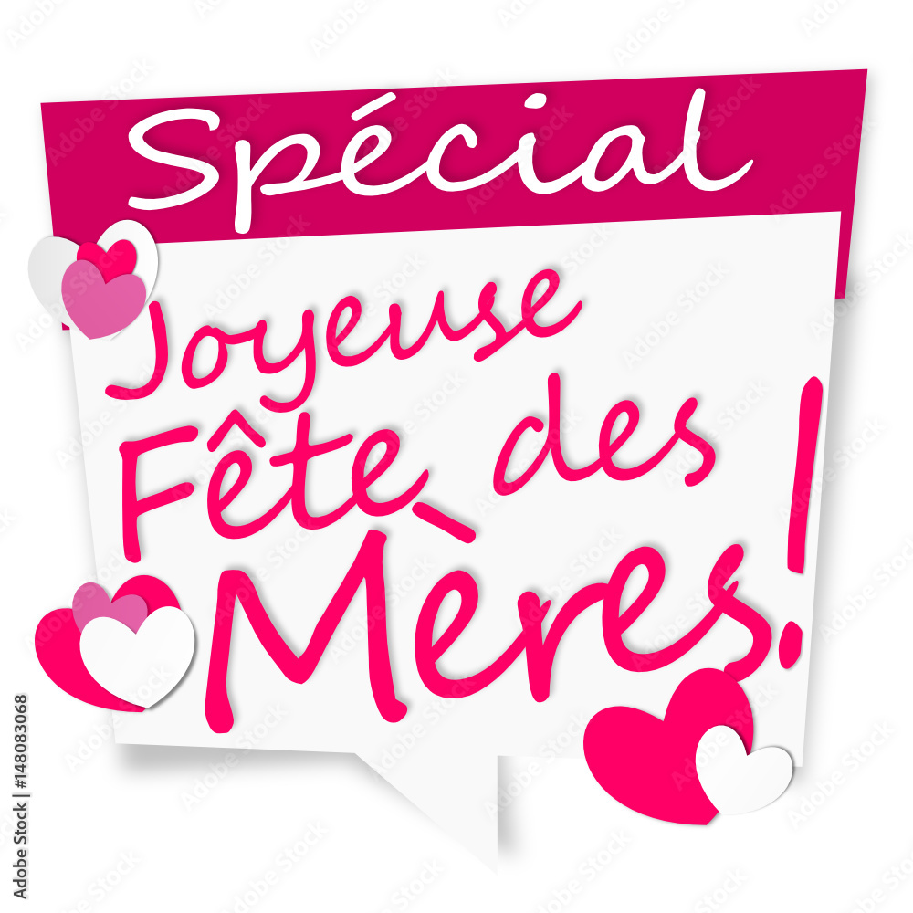 spécial joyeuse Fête des mères ! blanc spécial joyeuse Fête des mères ! blanc