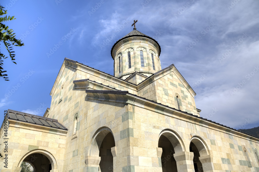 Fototapeta premium Собор в селе Хуло. Аджария. Грузия.
