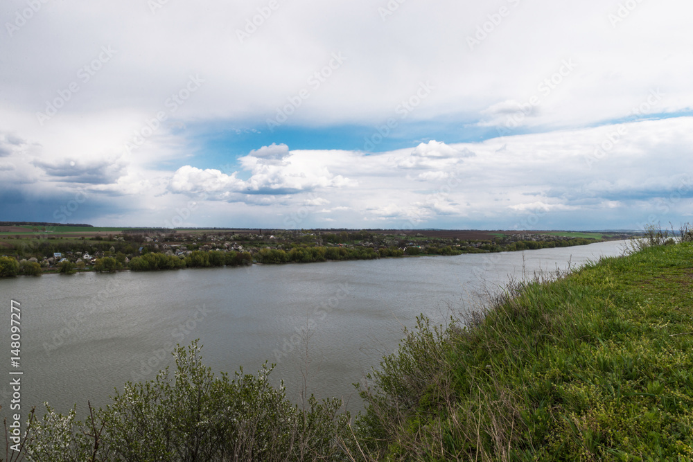 Beautiful view of the Dniester River