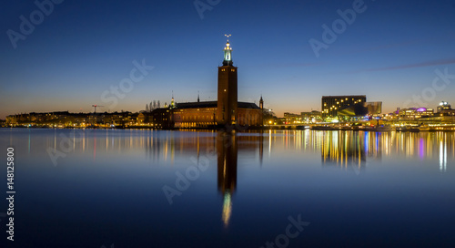 Canvas Print The city hall, Stockholm
