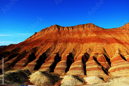 canyon in NingXia province, China photo