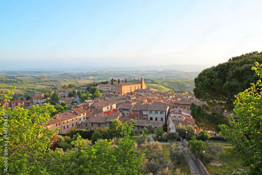 San Gimignano - medieval town of Toscana, Italy 