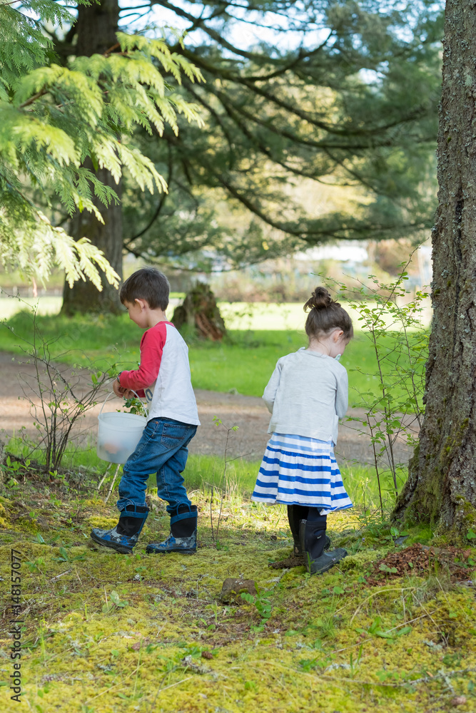 Easter Egg Hunt Outdoors in Oregon Easter Egg Hunt Outdoors in Oregon