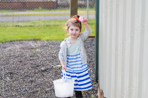 Easter Egg Hunt Outdoors in Oregon