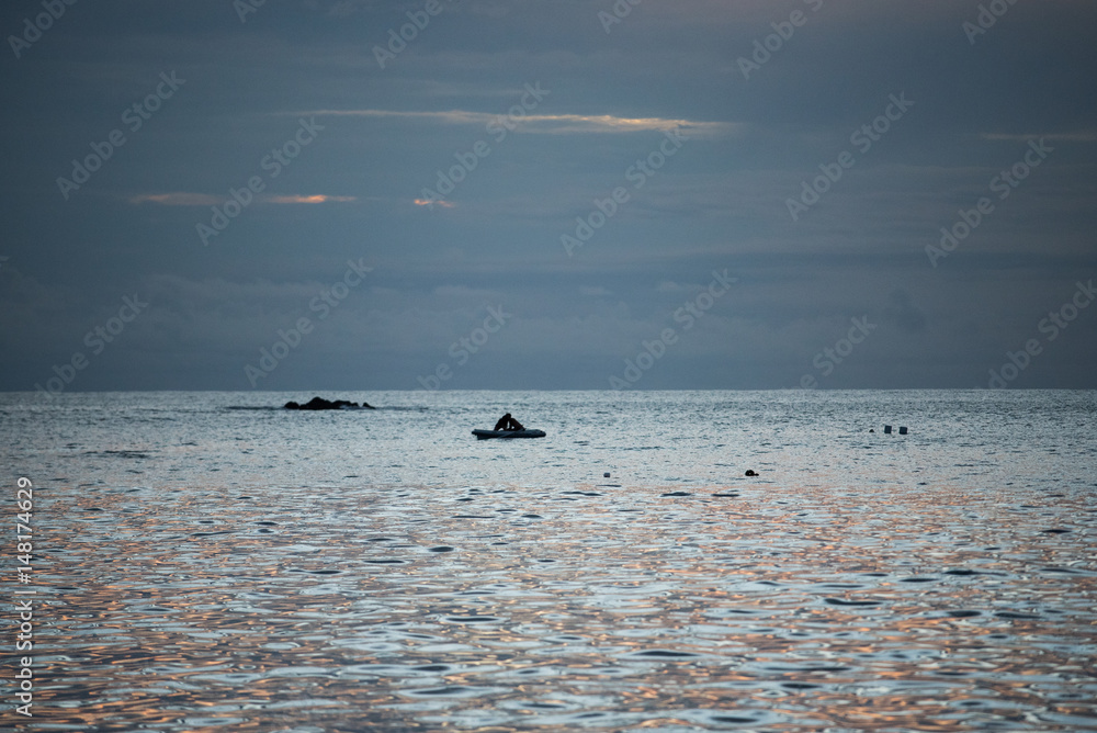 Obraz premium sunset row