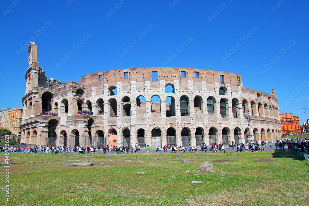  The Colosseum in Rome, Italy 