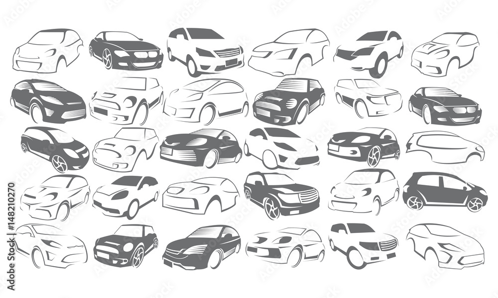 Car Logo Set Bundle Collection Car Logo Set Bundle Collection