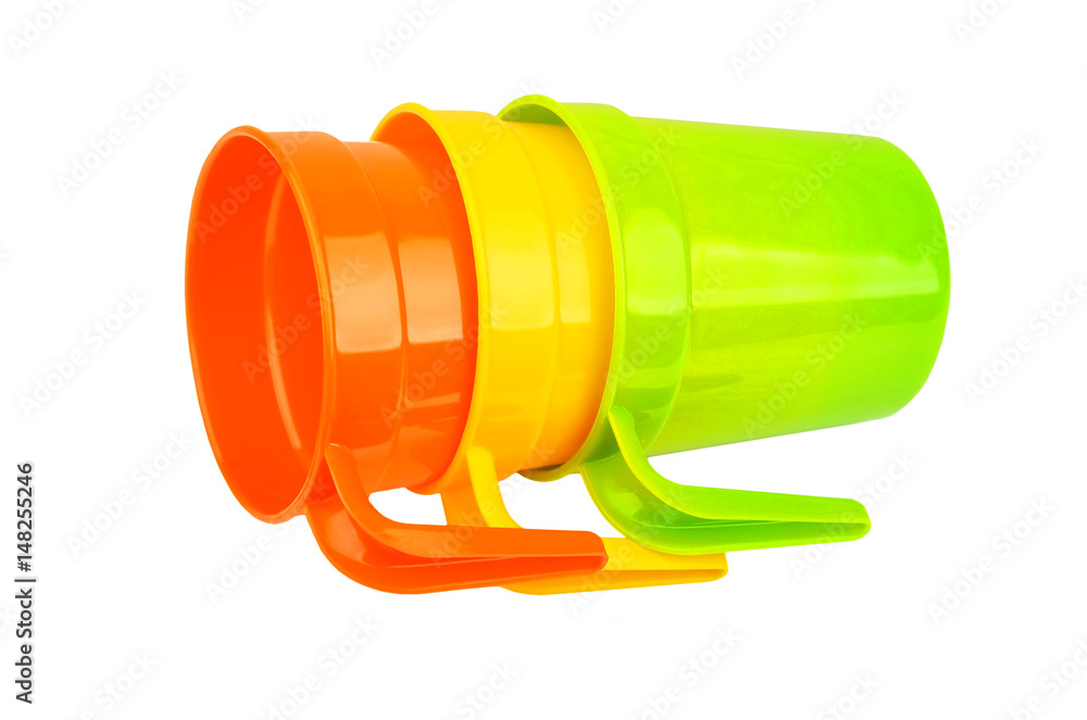 Fototapeta premium Color plastic mug