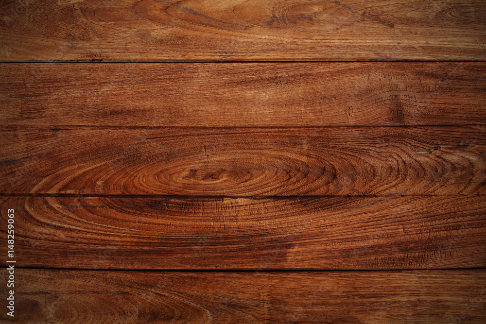 Fototapeta premium Wood texture for background. Vintage tone.