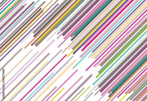 Abstract vector background with color stripes and triangles