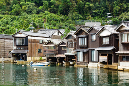 Water House of the Ine Cho in Kyoto