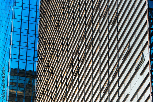 Wallpaper Mural detail shot of modern architecture facade,business concepts,in city of China. Torontodigital.ca