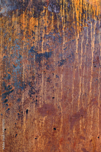 Old rusty metal