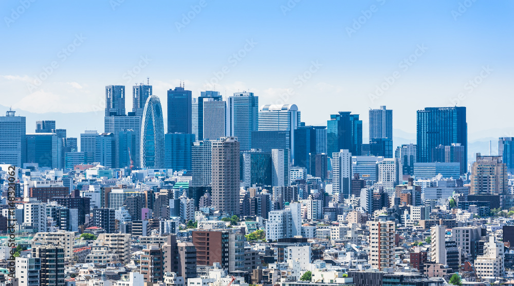 新宿副都心の高層ビル群