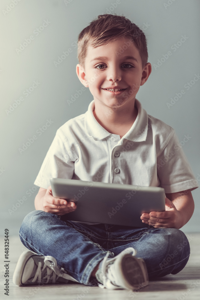 Cute little boy Cute little boy