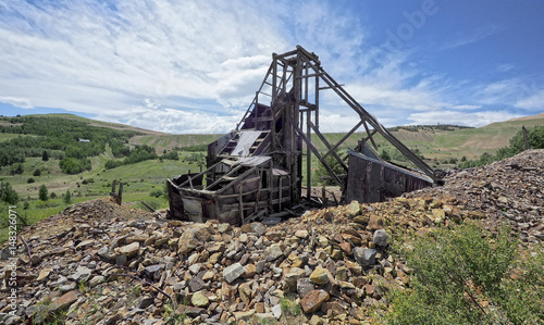 Canvas-taulu Gold mine, Colorado