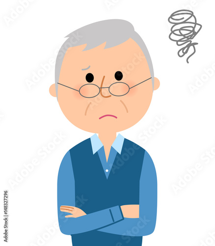 シニア男性　困る