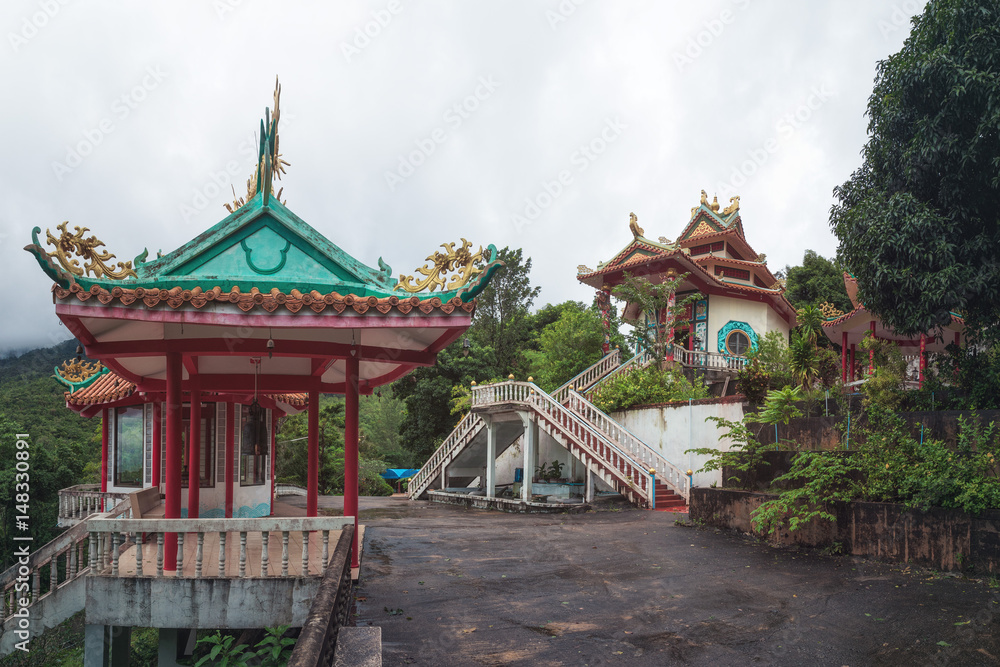 Inside the Chinese Temple on Koh Phangan Island, Thailand Inside the Chinese Temple on Koh Phangan Island, Thailand