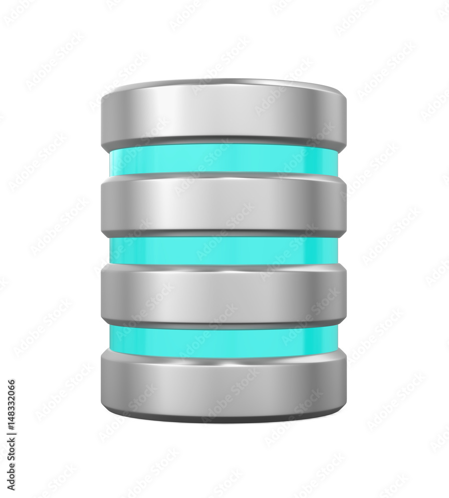 Database Icon Isolated Database Icon Isolated