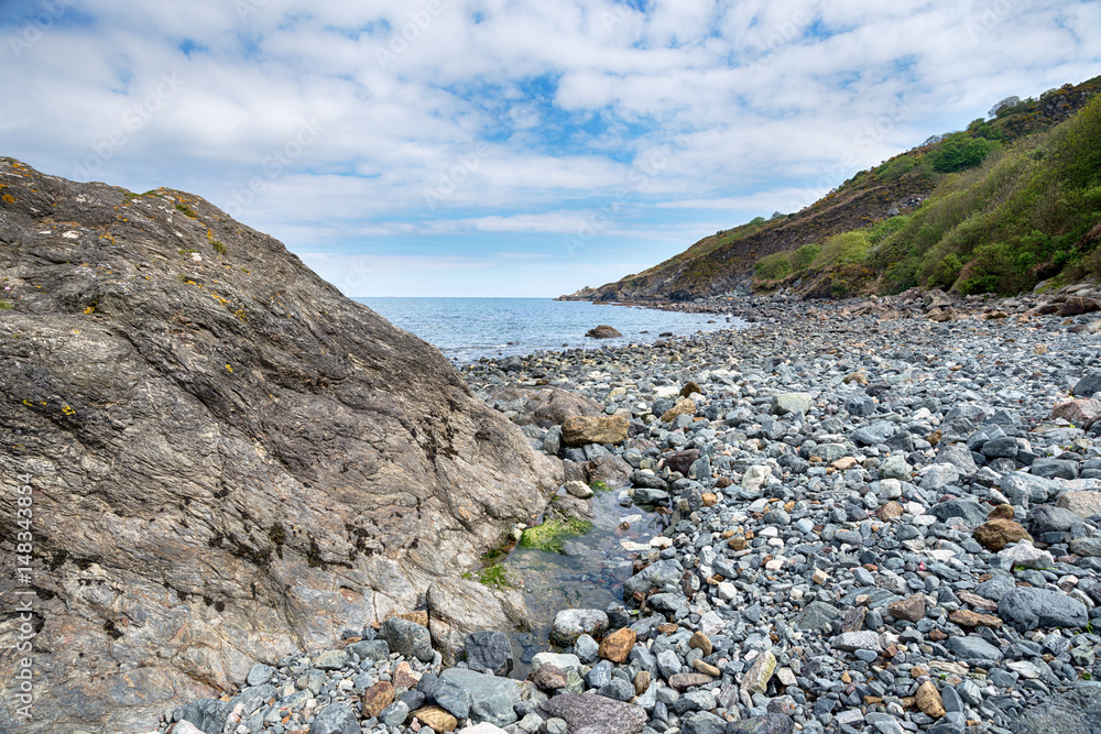 Fototapeta premium The Beach at Porthallow in Cornwall