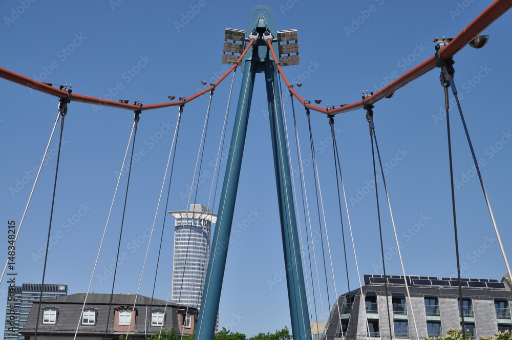 Naklejka premium Holbeinsteg in Frankfurt