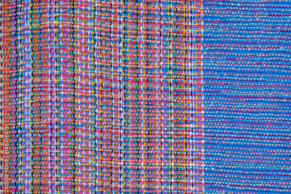 Texture of handmade Thai style cloth. Texture of handmade Thai style cloth.