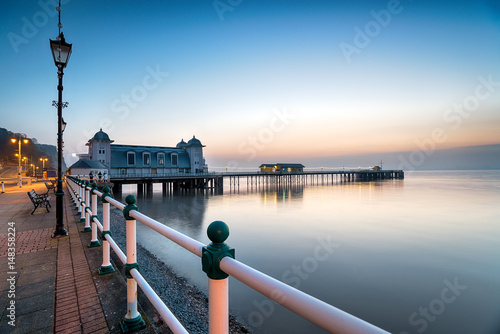 Dawn at Penarth Pier photo