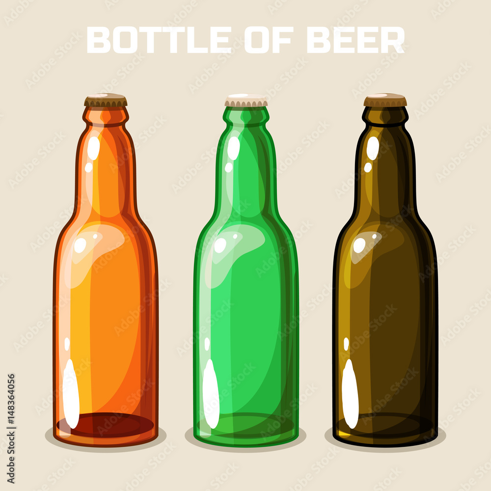 Bottle of beer. Icon Bottle of beer. Icon