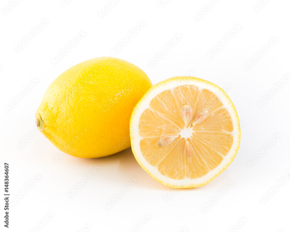 Lemon isolated on white background. With clipping path Lemon isolated on white background. With clipping path