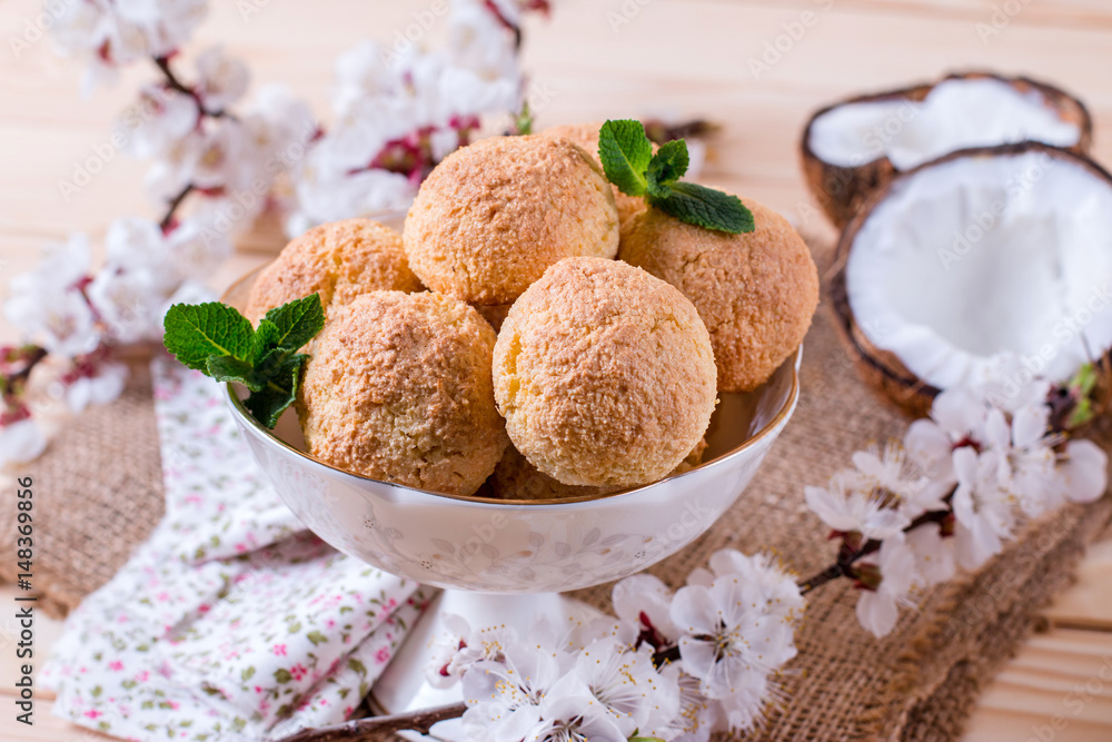 Homemade coconut cookies Homemade coconut cookies