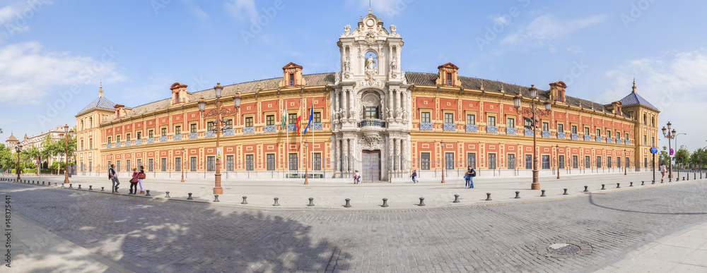 San Telmo Palace at Seville, seat of the presidency of the Andalusian Autonomous Government