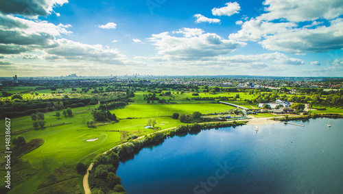 Canvas Print London Golf Course