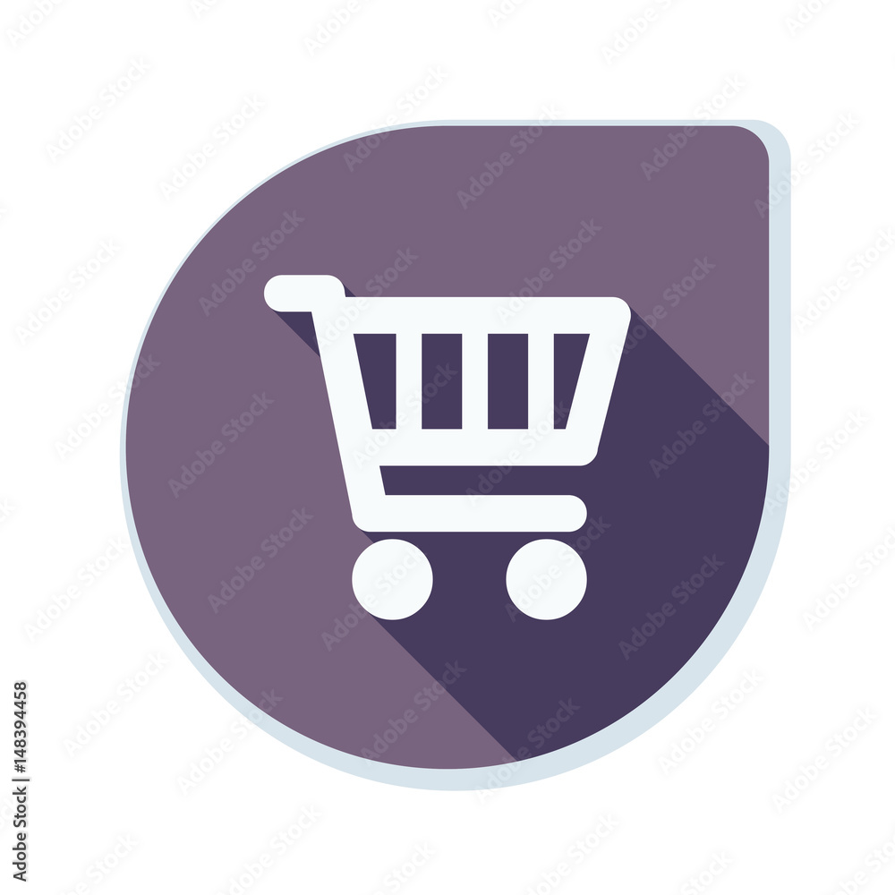 Shopping cart button illustration Shopping cart button illustration